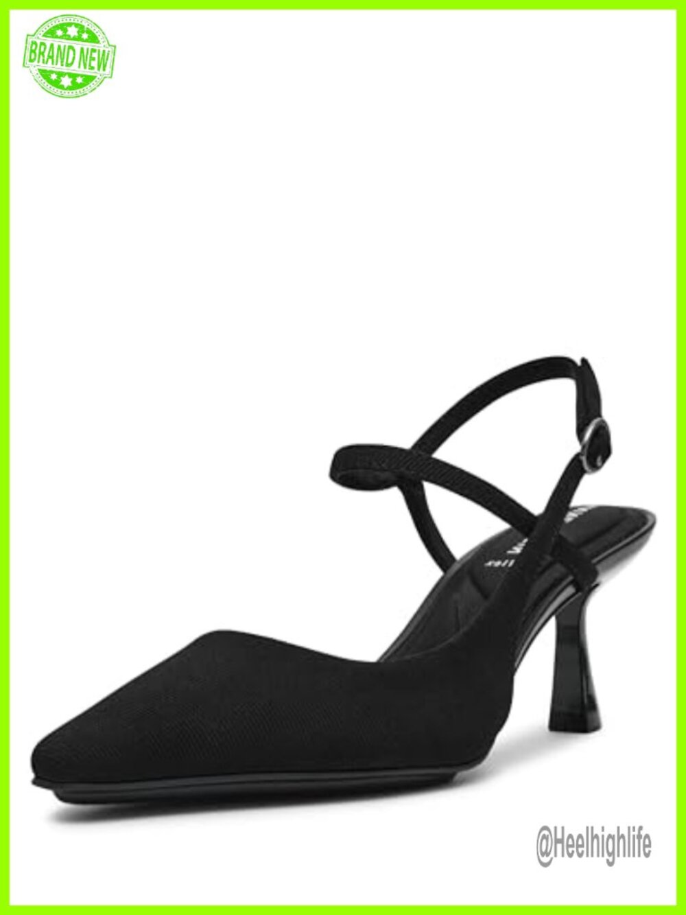 Anne Klein Cosmo Kitten Heel Pump Faux Leather Slip-On